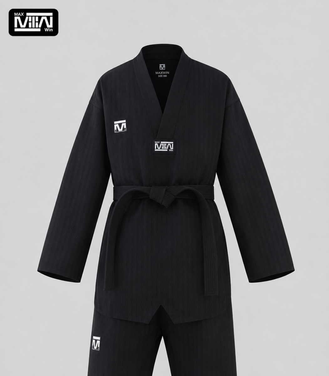 All-Black Taekwondo Dobok