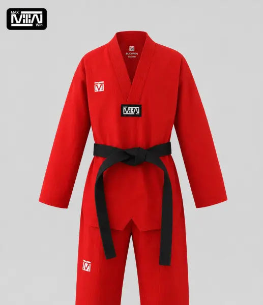 All-Red Taekwondo Dobok