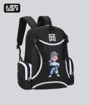 Boy's Black and White Taekwondo Backpack — image 3